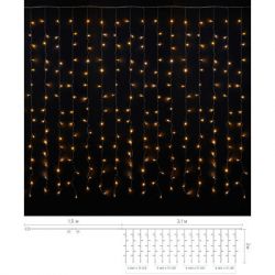 ó������ Delux Curtain � 240LED 2�2 � ������ ����/�������� IP20 (90017991) - �������� 2