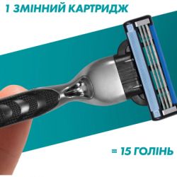 ����� ��������� Gillette ������ Mach3 � 2 �������� ����������� + ���� ��� ������ Series 200 �� + ���������� (8700216075251) - �������� 8