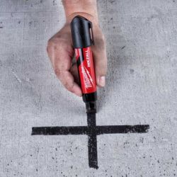 Маркер Milwaukee INKZALL для будмайданчика супер-великий XL чорний (4932471559) - Картинка 2