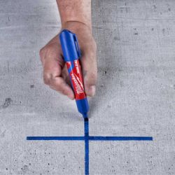 Маркер Milwaukee для будмайданчика INKZALL, великий (L), синій (4932471557) - Картинка 3