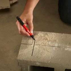 Маркер Milwaukee для будмайданчика INKZALL, тонкий, чорний (48223100) - Картинка 6