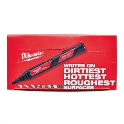 Маркер Milwaukee на основі рідкої фарби INKZALL чорний - LP (48223731) - Картинка 4