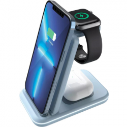 �������� ������� Canyon WS-304 Foldable 3in1 Wireless charger Blue (CNS-WCS304BL) - �������� 8