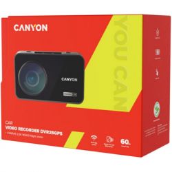 Видеорегистратор Canyon DVR25GPS WQHD 2.5K 1440p GPS Wi-Fi Black (CND-DVR25GPS) - Картинка 8