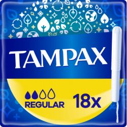  Tampax Regular   18 . (8006540858509) -  1