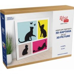    Rosa Talent 3D 4 Cats  , 3 , 30  30  (4823098528883) -  3
