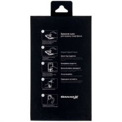 Скло захисне Grand-X Apple iPhone 12 Pro Max 9D black (AIP12PRM9D) - Картинка 3