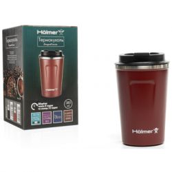 Термокружка Hlmer Compact Брунатна (TC-0380-DR Compact) - Картинка 7