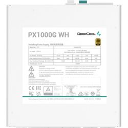   Deepcool 1000W PX1000G WH (R-PXA00G-FC0W-EU) -  5