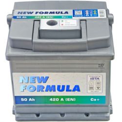 Аккумулятор автомобильный NEW FORMULA 50Ah (+/-) 420EN (5502202210) - Картинка 2