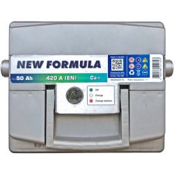 Аккумулятор автомобильный NEW FORMULA 50Ah (+/-) 420EN (5502202210) - Картинка 3