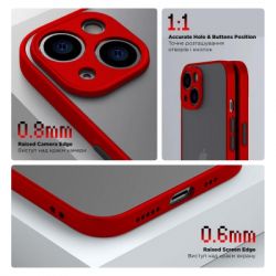 Чохол до мобільного телефона Armorstandart Frosted Matte Xiaomi 13T / 13T Pro Red (ARM69709) - Картинка 3