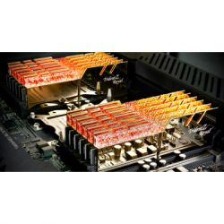  '  ' DDR4 64GB (2x32GB) 3600 MHz TridentZ RGB Royal Gold G.Skill (F4-3600C18D-64GTRG) -  4