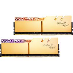  '  ' DDR4 64GB (2x32GB) 3600 MHz TridentZ RGB Royal Gold G.Skill (F4-3600C18D-64GTRG) -  1