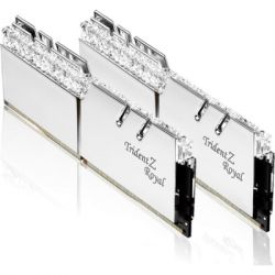     DDR4 64GB (2x32GB) 3600 MHz TridentZ RGB Royal Silver G.Skill (F4-3600C18D-64GTRS) -  3