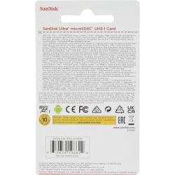 Карта пам'яті Карта пам'яті SanDisk 512GB microSDXC class 10 UHS-I Ultra (SDSQUNR-512G-GN3MN) - Картинка 3