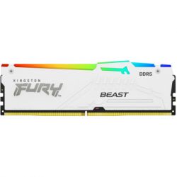     DDR5 32GB 6000 MHz Beast AM5 RGB White Kingston Fury (ex.HyperX) (KF560C36BWEA-32)
