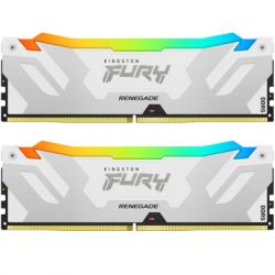  '  ' DDR5 64GB (2x32GB) 6000 MHz Renegade RGB White XMP Kingston Fury (ex.HyperX) (KF560C32RWAK2-64) -  1