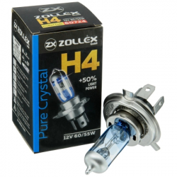 Автолампа Zollex H4 12V 60/55W Pure crystal (2860724) - Картинка 3