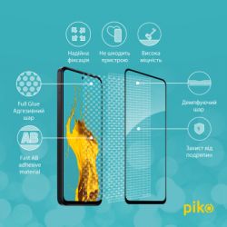   Piko Full Glue Xiaomi Redmi 12 (1283126573248) -  3