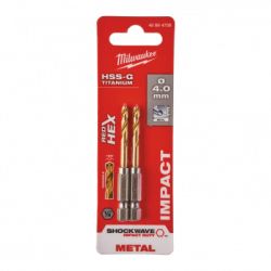 ������ Milwaukee �� ������� RedHEX HSS-G TiN, 4,0 ��, (2��) (48894708) - �������� 3