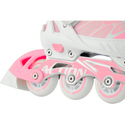 Роликові ковзани Action 2 в 1 Riply Рожеві 29-32 (153B5/2IN1PINK29-32) - Картинка 5