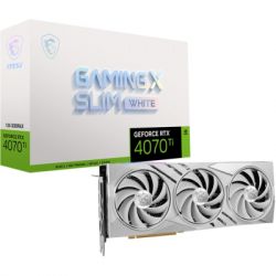  MSI GeForce RTX4070Ti 12Gb GAMING X SLIM WHITE (RTX 4070 Ti GAMING X SLIM WHITE 12G) -  1