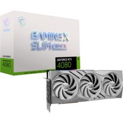  MSI GeForce RTX4080 16Gb GAMING X SLIM WHITE (RTX 4080 16GB GAMING X SLIM WHITE) -  1