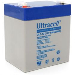       Ultracell 12V-5Ah, AGM (UL5-12) -  1