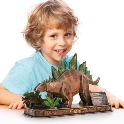 Пазл Cubic Fun 3D National Geographic Dino Стегозавр (DS1054h) - Картинка 4