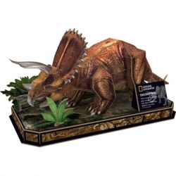 Пазл Cubic Fun 3D National Geographic Dino Трицератопс (DS1052h) - Картинка 2