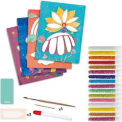 Набір для творчості Djeco Казкова країна художній комплект малювання блискітками (DJ09409) - Картинка 2