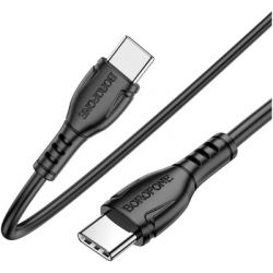   USB-C to USB-C 1.0m BX51 Triumph 60W Black BOROFONE (BX51CCB) -  4