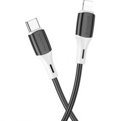   USB-C to Lightning 1.0m BX79 3A BOROFONE (BX79PDLB) -  2