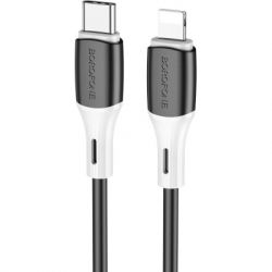   USB-C to Lightning 1.0m BX79 3A BOROFONE (BX79PDLB) -  1