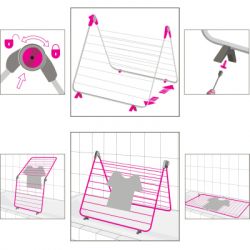 Сушарка для білизни Eurogold На ванну (0505) - Картинка 4