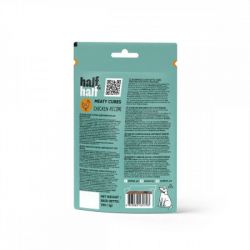 Лакомство для собак Half&Half в форме мясных кубиков с курицей 100 г (4823082431793) - Картинка 3