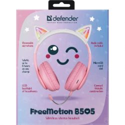  Defender FreeMotion B505 Bluetooth LED Pink (63505) -  11