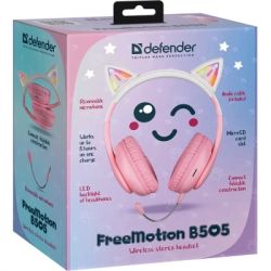  Defender FreeMotion B505 Bluetooth LED Pink (63505) -  12