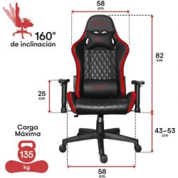   Xtrike ME Advanced Gaming Chair GC-909 Black/Red (GC-909RD) -  7