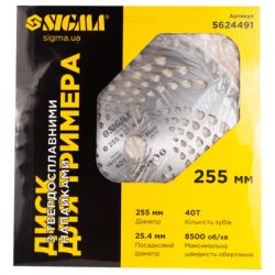 ��� ��� �������� Sigma � ��������������� ��������� 255x25.4�� 40� (5624491) - �������� 6