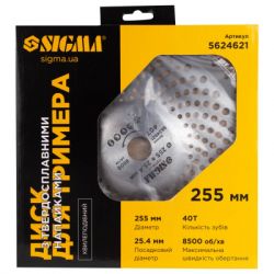    Sigma    255x25.4 40  (5624621) -  6