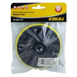 Круг зачистний Sigma м'який шліфувальний 125мм з липучкою (9182151) - Картинка 5