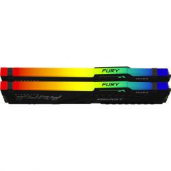 Модуль памяти для компьютера DDR5 16GB (2x8GB) 5600 MHz FURY Beast RGB Kingston Fury (ex.HyperX) (KF556C36BBEAK2-16) - Картинка 4