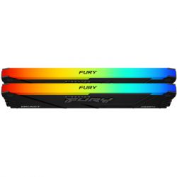 Модуль памяти для компьютера DDR4 32GB (2x16GB) 3600 MHz FURY Beast RGB Kingston Fury (ex.HyperX) (KF436C18BB2AK2/32) - Картинка 3