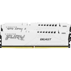     DDR5 32GB (2x16GB) 5200 MHz FURY Beast White Kingston Fury (ex.HyperX) (KF552C40BWK2-32) -  3