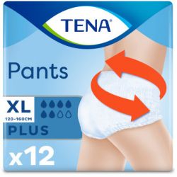 Підгузки для дорослих Tena Pants Plus XL 12 (7322541773643) - Картинка 2