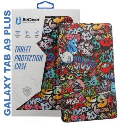   BeCover Smart Case Samsung Tab A9 Plus SM-X210/SM-X215/SM-X216 11.0" Graffiti (710314) -  1
