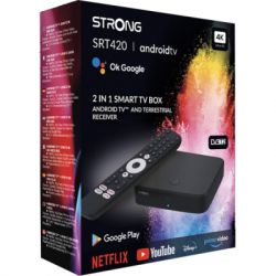 Медіаплеєр Strong SRT 420 Android TV і ефірний приймач в одному пристрої (SRT 420) - Картинка 7