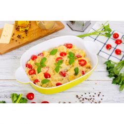 Форма для выпечки Limited Edition Inspiration прямокутна 39.5 х 24.5 х 7.3 см Зелена (HJ1268) - Картинка 5